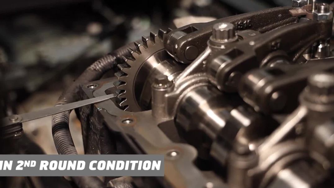 ⁣Vedx8 Engine With Jacob Brake Valve Clearance Adjustment Procedure