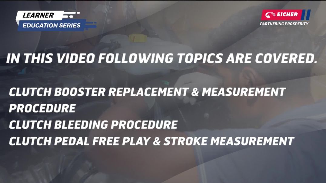 ⁣Clutch booster replacement and bleeding system